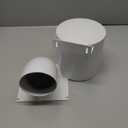 Amazon.com: Dryer Vent Cover 4 inch with UV RESISTANT - Outdoor Dryer Vent Cover Natural Energy Saving, Dryer Vent Seal for Home Exterior : Appliances