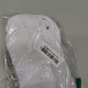 Hylaea Athletic Running Socks Cushion Padded Moisture Wicking Low Cut (Large, 3 Pairs White)