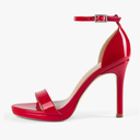 Elisabet Tang Women's Open Toe Stiletto Ankle Strap High-heeled sandals size 36