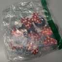 Mouse Ears Hair Bow Clips Polka Dot Barrettes for Girls Glitter Accessories Birthday Party Decorations (red & pink)