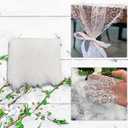3 Pcs White Lace Table Runner 14 x 120 Inch Embroidered Boho Table Runner for Wedding Party Bridal Shower Decorations Vintage Rustic Table Runners