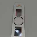 Bandletic Magnetic Silicone Band Compatible with Samsung Galaxy Watch 8 40mm 44mm / Watch 8 Classic 46mm 2025, No Gap Soft Breathable Replacement Strap for Men Women, Black/Red