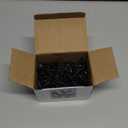 Wensilon (150Pcs)#8×1-1/2” for Sheet Metal Self-Tapping Screws 410 Black Stainless Steel Truss Head High-Strength Quick Tapping