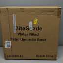 EliteShade Umbrella Base Water Filled Stand Market Patio Outdoor Heavy Duty Umbrella Holder(Black)