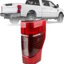 Dasbecan Right Passenger Side LED Tail Light Assembly Compatible with 2020-2022 Ford F250 F350 F450 Blind Spot Can be Installed Taillight