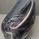 JoicyCo Large Dog Bed Soft Dog Crate Pad Mat 42 in Non-Slip Bottom Washable Dog Sleeping Mattress Pet Beds Cat Bed Kennel Pad, Dark Blue (42.0"L x 28.0"W x 1.2"Th)