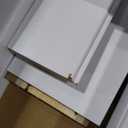 Bifold Barn Door 30 x 84 in (Double 15 inch)Bi-fold Sliding Closet Doors with Hardware Track kit Included, 2.8ft Rail for 2 Doors, MDF Wood Panel,PVC Surface, Save Space,DIY Assembly, White