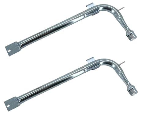 2 PACK PB050012 PB050009 Stainless Steel Oven Burner Tube Compatible with Vi-king Appliance Gas Burnner Replacement for EVGIC305 VGIC365 VGRC605 VGSS480 VGIC367 VGSC300 VGSC305 VGSS300