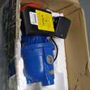 Little Giant Select Series LG-SWJ50 1/2 HP, 12.6 GPM Dual Voltage (115/230 Volts) Cast Iron Shallow Well Jet Pump, Blue, 97080504