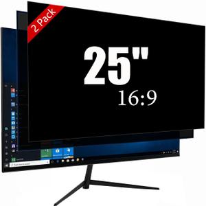 25 Inch Privacy Screen for Monitor with 16:9 Widescreen Monitor Blue Light Screen Protector - Anti-Glare - Anti-Scratch Protector Film for Data Confidentiality Privacy Shield