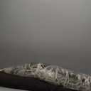 Lazy Daze Hammocks 12FT Double Rope Hammocks, 2 Person Hand Woven Cotton Hammock with Pillow and Spreader Bar for Outside, Patio, Poolside, FIT 13-15 Ft Stand, Max 450 Lbs, Natural, 141 x 57 inches