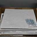 Furnulem White Tall Dresser for Bedroom with 7 Drawers, Vertical Chest of Drawer in Closet, Nightstand Storage Tower Unit Organizer with Fabric Bins for Dorm,Living Room,Entryway,Hallyway (11.8"D x 15.8"W x 43.3"H (7 Drawers))