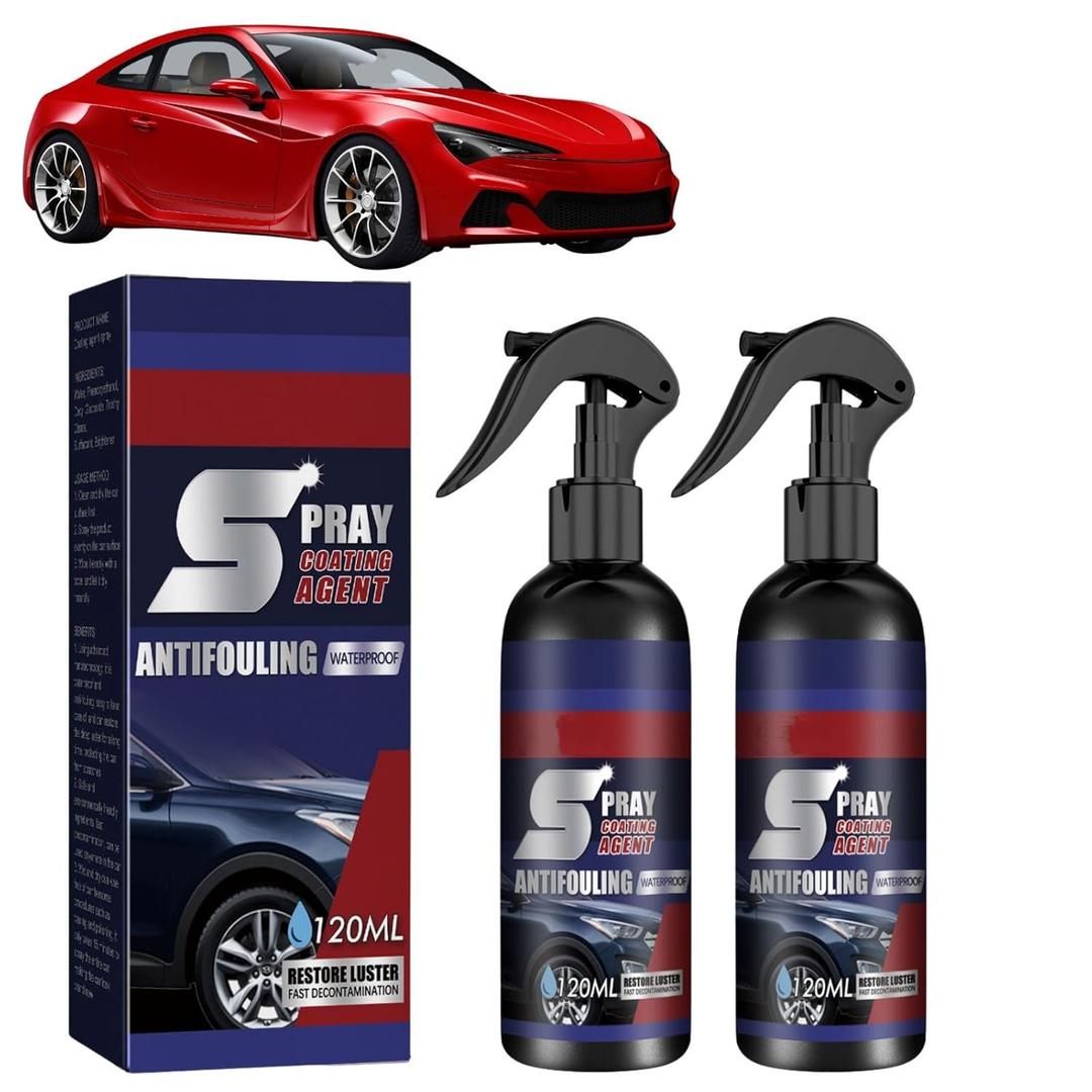 2PCS Spray Coating Agent Multi-Functional Coating Renewal Agent, Car Coating Agent Spray,3 in 1 High Protection Quick Car Coating Spray, C-ar Fast-Acting Coa-ting Sp-ray