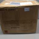 Youhauchair Bar Stools Set of 2, Swivel Counter Height Barstools with Back, Adjustable PU Leather Bar Chairs, Modern Armless Kitchen Island Stool, Brown