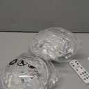 Askyli Floating Pool Lights Solar with Remote, 7.6 Inch RGB Up and Down Color Changing Solar Pool Lights That Float with Dynamic Lighting Effects, Floating Light for Pools, Party, Decor(2) (White)