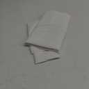 Barossa Design Fabric Snap-in Replacement Liner Extra Long 70" W x 66" H - Hotel Style Removable Liner with Magnets, Machine Washable & Water Repellent - White, 70x66