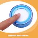 Angoily Finger Tip Moistener for Money Counting with Sponge Container Hand Wet Device for Banking Cash Handling and Paper Sorting 2.68X2.68X1.02 Inches