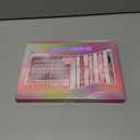 Beetles Lash Clusters Kit Dramatic Fluffy Lash Extension Kit 100 Pcs CC Curl 9-16mm False Eyelash Extension Set with 2-in-1 Bond and Seal Remover Brush Tweezers Eyelash Clusters Tempt KVT082