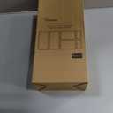 6 Pack Large Clear Plastic Drawer Organizer Trays, Acrylic Kitchen Drawer Organization and Storage Dividers, Non-Slip Storage Bins for Makeup, Kitchen Utensils, Bathroom, Jewelries and Office Desk