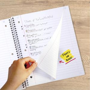 Five Star Spiral Notebook + Study App, 6 Pack