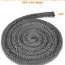Stanbroil 5/8" x 84" Wood Stove Gasket — Replacement Part for Stove Door