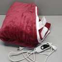 Heated Blanket Electric Throw, 50" x 60" Heating Blanket with 5 Levels & 10 Hours Auto Off, Extremely Soft Flannel Warm Blanket Gifts Over-Heat Protection, ETL Certified Machine Washable