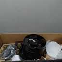GLOBE Electric Veloria 52 in. Ceiling Fan with LED Light, Remote Control, WhisperQuiet DC Motor, 6 Speeds, Matte Black, Reversible Blades