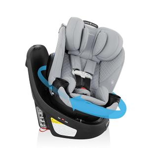 Evenflo Revolve360 Slim 2-in-1 Rotating Car Seat with Green & Gentle Fabric (Quartz)
, Manufacture Date 03/23/26