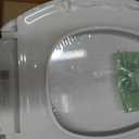 KOHLER 4636-RL-0 Cachet ReadyLatch Elongated Slow Close Toilet Seat, Soft Close Toilet Seat Quiet Lid, Contoured Grip-Tight Bumpers Installation Hardware, Apartment Essentials, White