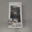 JUPITEARTH Electric Pencil Sharpener for Kids, Hands-Free, Rechargeable, Auto in & Out Spaceship Fully Automatic Pencil Sharpener Fits 6.9-11mm Colored/No.2 Pencils for Classroom Home Office (Black)