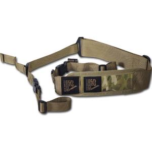 S2Delta - USA Made Premium 2 Point Rifle Sling, Fast Adjustment, Modular Attachment Connections, Comfortable 2 Wide Shoulder Strap (Coyote Tan Padded Pigtail)