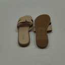 Yozuru Women's Flat Sandals Open Toe Dressy Summer Sandals Comfortable Casual Slip on Leather Slides Sandals for women, 39