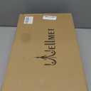 Wellmet Small Lamp Shades,ONLY for Candle Bulbs,Clip-on Drum Mini Lampshades,Set of 6, 5.5"x 5.5"x5",Cream White
