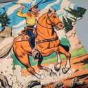 Cowboy Shirts for Men Western Shirts Rodeo Bowling Outfit Country Tshirt Mens Button Down Shirt Graphic T-Shirts Multicolor, Small 