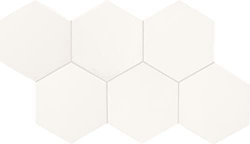 Daltile Mesmerist 4" Hexagon Ceramic Wall Tile in Spirit (30 PC Per Carton) (3 SQFT Per Carton )