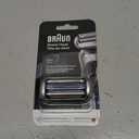 Braun Series 7 Electric Shaver Replacement Head, Easily Attach Your Shaver Head for a Shave as efficient as Day one, Compatible with New Generation Series 7 Shavers, 74S, Silver