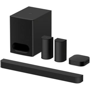 Sony BRAVIA Theater System 6, 5.1ch Home Theater System Sound bar with subwoofer and Rear Speakers, Surround Sound by Dolby Atmos/DTS:X Compatible HT-S60