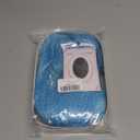 Sky Blue Wig with Bangs Short Light Blue Bob Wig Wavy Curly Wigs Synthetic Hair Wigs (Small Size)