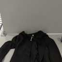 KIRUNDO Women Suits 2 Piece Set Business Casual Dressy Oversized Blazer Jacket and Wide Leg Dress Pantsuits Formal Outfits (Small, Black)