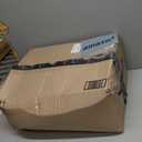 REDOFFExtra Large Memory Seat Cushion 21.5 * 17.7 * 4inches Cushion Pillow for Back Support Non-Slip Seat Pad for Office Desk, Car Seat, Wheelchair, Sciatica (Black)