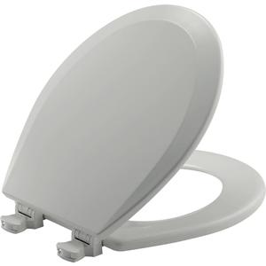 Bemis 500EC 062 500EC062 Toilet Seat, 1 Pack Round, Ice Grey