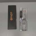 SUPLINK Stainless Steel Band Compatible with Samsung Galaxy Watch Ultra Bands Men Women, Adjustable Metal Replacement Band for Samsung Watch Ultra Bands 47mm, Silver