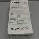 slopehill Professional Ionic Hair Dryer with Diffuser - Lightweight, Compact, Powerful & Fast Salon Blow Dryer with High Speed Brushless Motor for Travel, Women & Men (Ceramic, Dark)