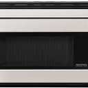 Sharp R1874T 1.1 cu. ft. 850W Sharp Stainless Steel Over-the-Range Convection Microwave Oven