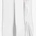 72" Tapered Long Dress Bags for Gowns - Wedding Dress Garment Bag for Dresses - Long Garment Bags for Hanging Clothes & Closet Storage, Dress Bag for Airplane White