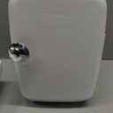 CROWNFUL Mini Fridge, 4 Liter/6 Can Portable Cooler and Warmer Personal Refrigerator for Skin Care, Cosmetics, Beverage, Food,Great for Bedroom, Office, Car, Dorm, ETL Listed (White)