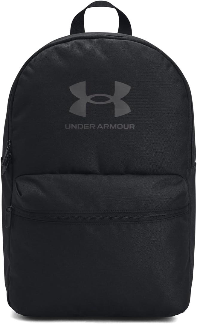 Under Armour unisex-adult Loudon Lite Backpack, (002) Black/Black/Jet Gray, One Size Fits Most