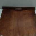 Rubberwood Multi-Use Anti-Warp Stove Cover & Countertop Protector with Handles, Splinter-Free Heat-Resistant Surface for Meal Prep & Decor, Walnut (Fits Electric/Gas Stoves, 29.92 x 21.65)