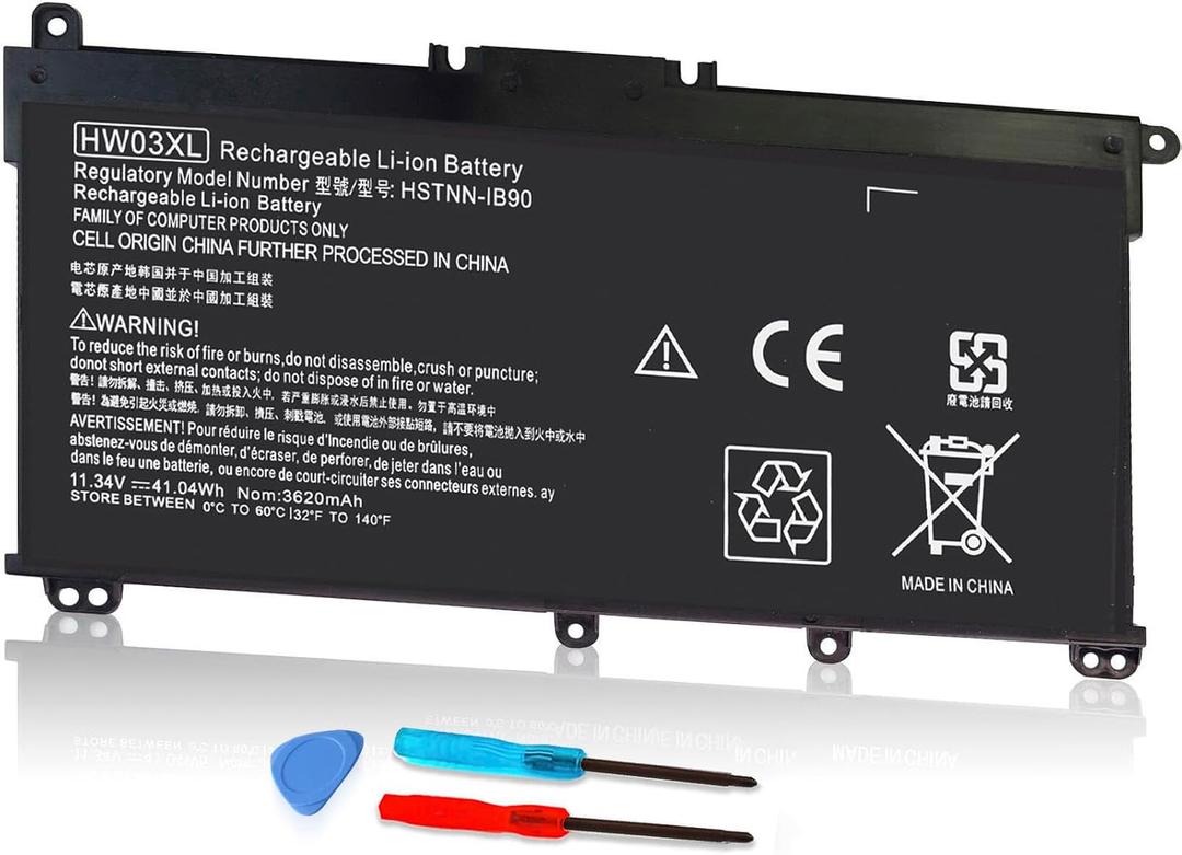 HW03XL L97300-005 Laptop Battery for HP Pavilion 15-EG 15-EH 17-CN 17-CP 15-eg0xxx 15-eg0073cl 15-eg0053cl 15-eg1053cl 15t-eg000 15-eh1xxx 17-cn0xxx 17-cn2063cl 17-cp0xxx 17-cp0700dx HW03041xl-pl