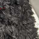 Fluffy Rug Shaggy Area Rug, Black 8x10 Area Rugs for Living Room, Large Shag Area Rugs for Bedroom Kids Room Home Decor, Upgrade Anti-Skid Rectangular Fuzzy Rugs